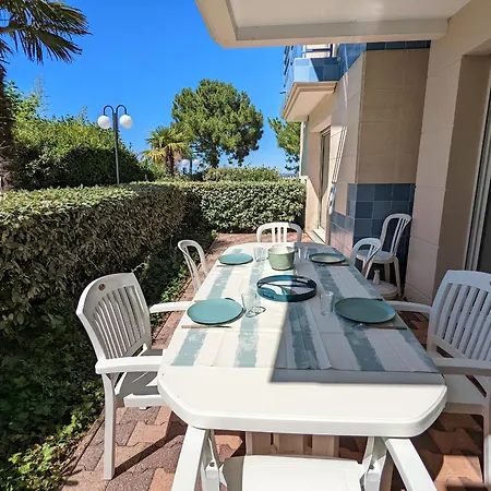 Spacieux T3 Rdc 75m², 2 Terrasses, Acces Plage, Vue Bassin, Parking, Quartier Aiguillon - Fr-1-420-117 Apartment