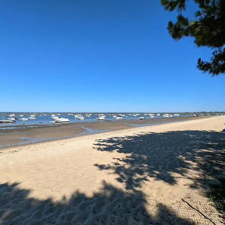 Apartment Spacieux T3 Rdc 75m², 2 Terrasses, Acces Plage, Vue Bassin, Parking, Quartier Aiguillon - Fr-1-420-117 Arcachon